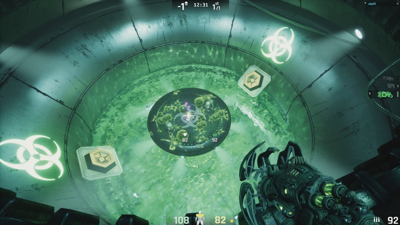 UT4 Pre-Alpha: A look at DM-BioTower  [1080p] (3/31/2016 Build)