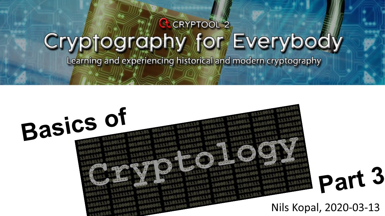 Basics of Cryptology – Part 3 (Modern Symmetric Ciphers – Stream Ciphers & Block Ciphers)