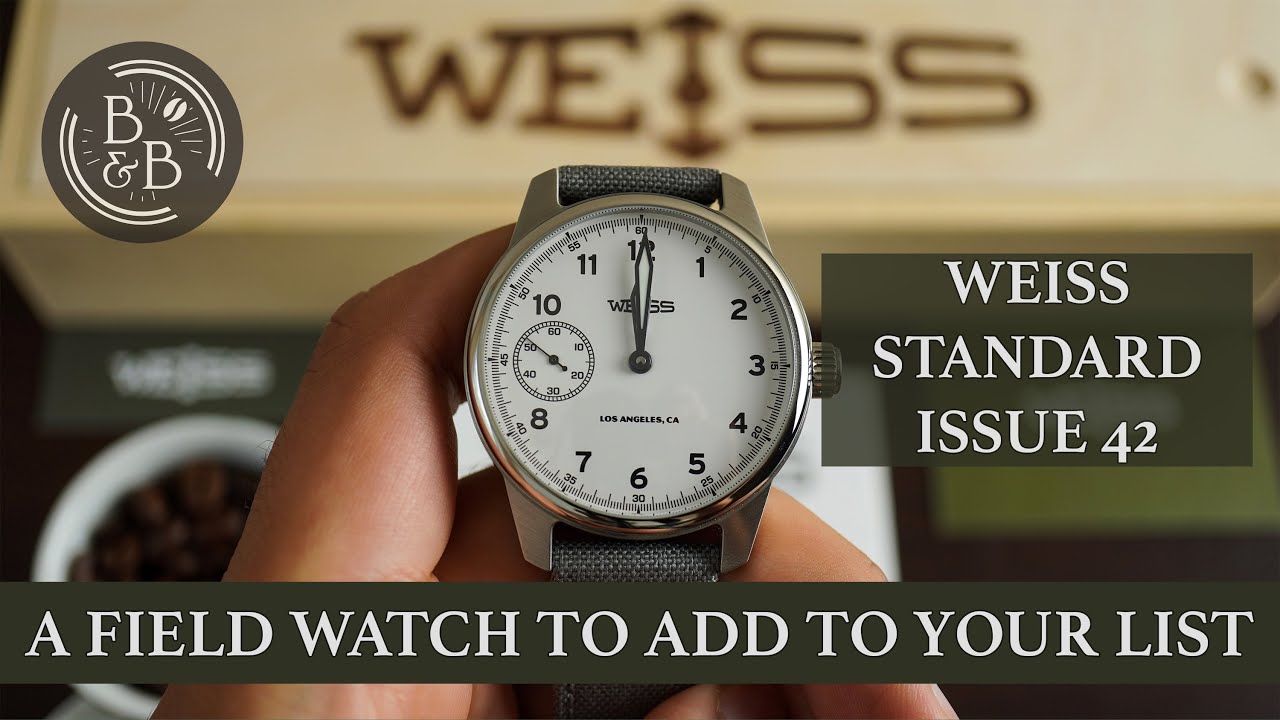 An American microbrand to add to your list - Weiss 42mm Standard Issue Field Watch - B&B