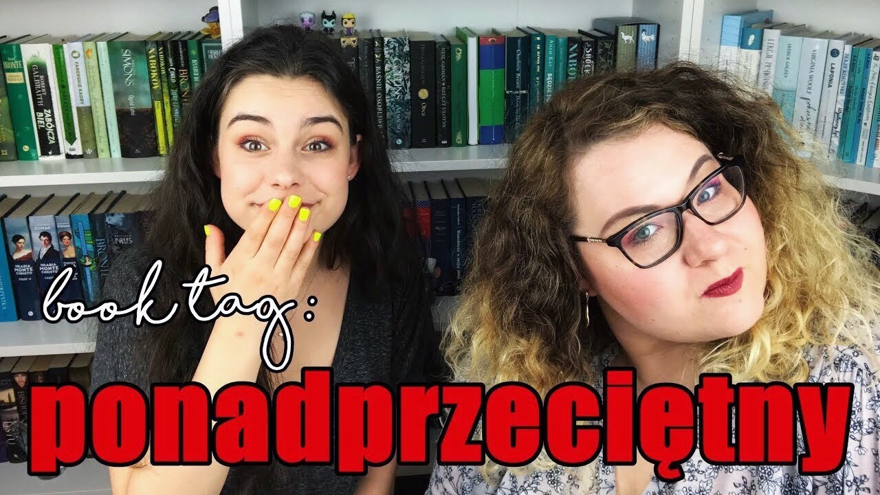 PonadPrzeciętny BOOK TAG ft. Książkowy Frik