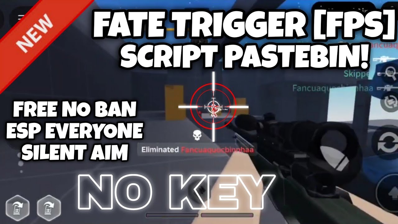 🎯Скрипт Fate Trigger на Pastebin **БЕЗ КЛЮЧА** Последнее обновление версии, ESP для всех режимов,...