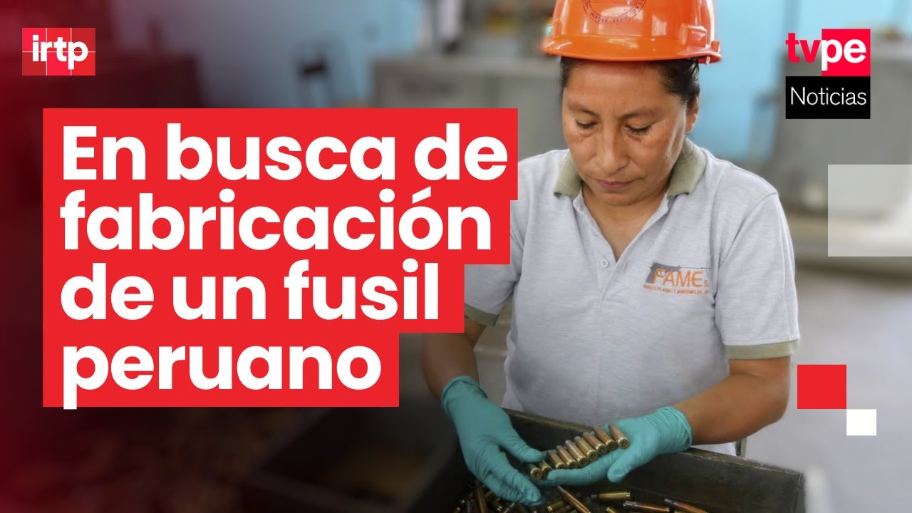 FAME: "Nuestro objetivo es fabricar un fusil peruano que pueda estar al servicio de FF. AA. y PNP"