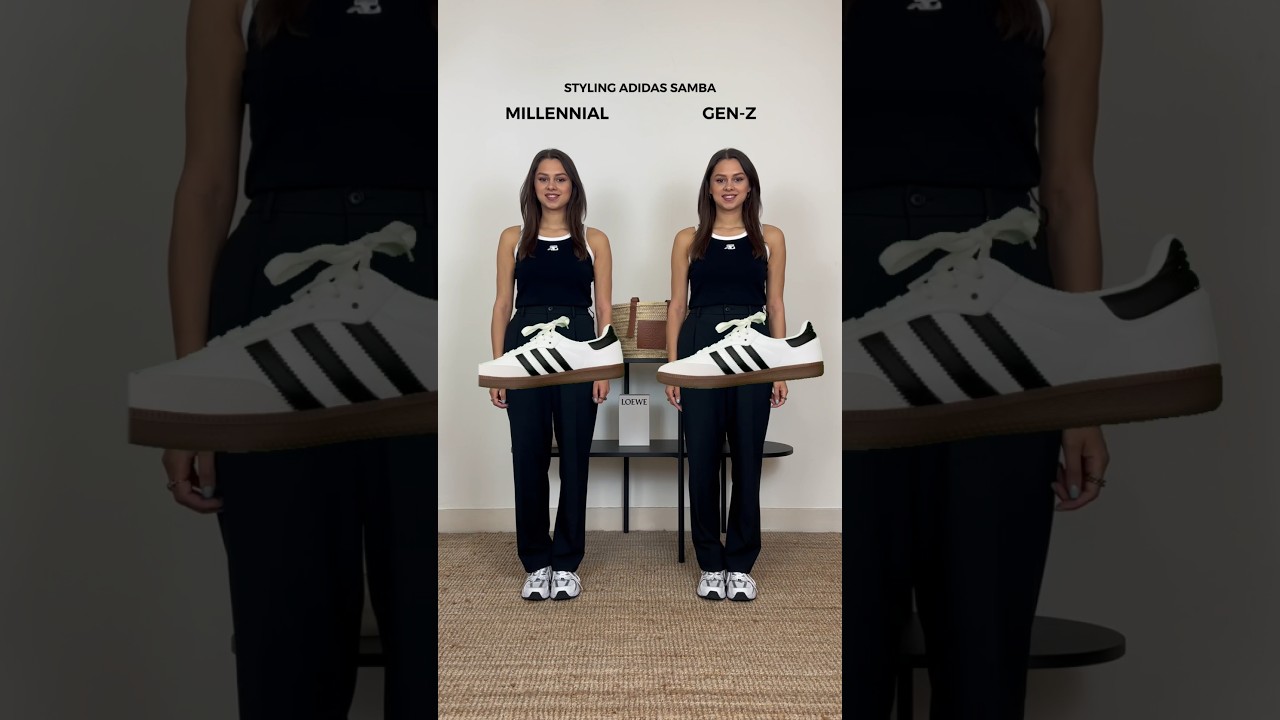 👟 Styling Adidas Samba 👟 Team Millennial or GEN-Z? Daily #shorts about #fashioninspo #fashion