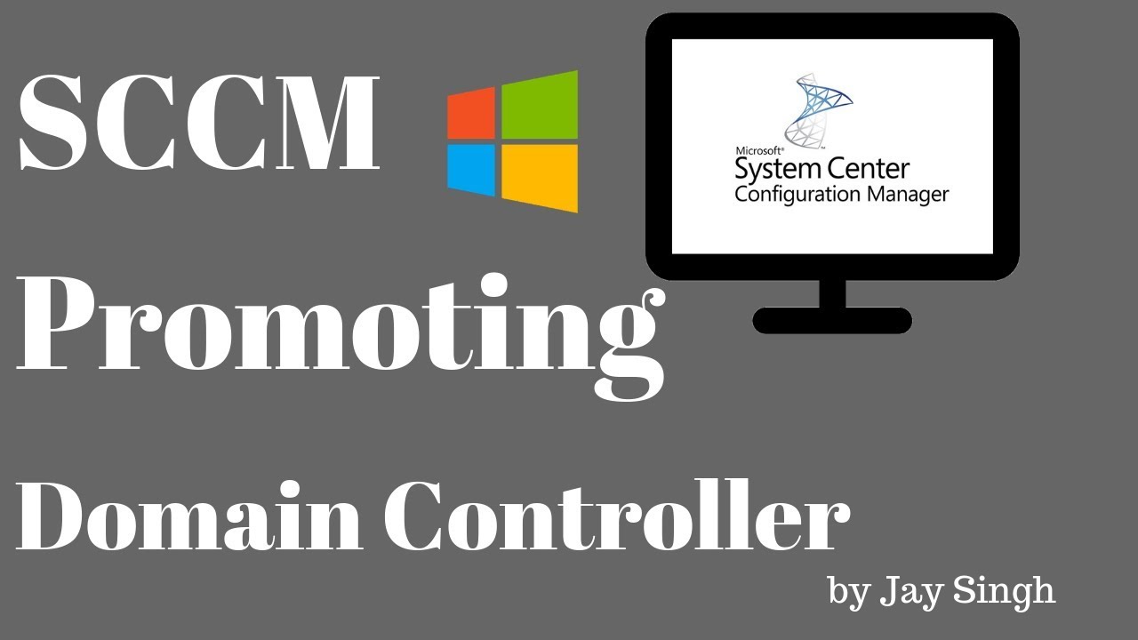 Часть 5 — Продвижение DC | Присоединение к домену SCCM Server | Создание учётной записи службы SCCM