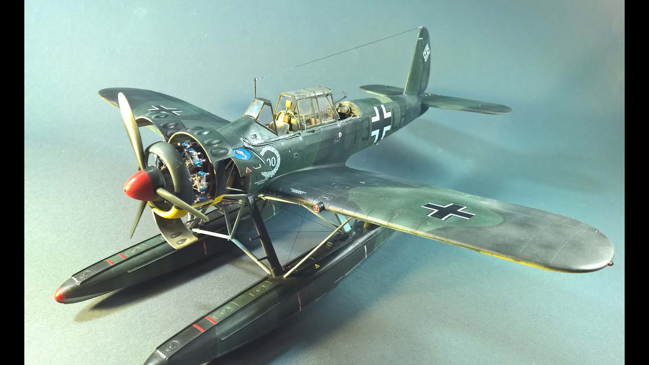 Arado Ar 196-A3 (Revell #04688 scale 1:32) Обзор готовой  модели