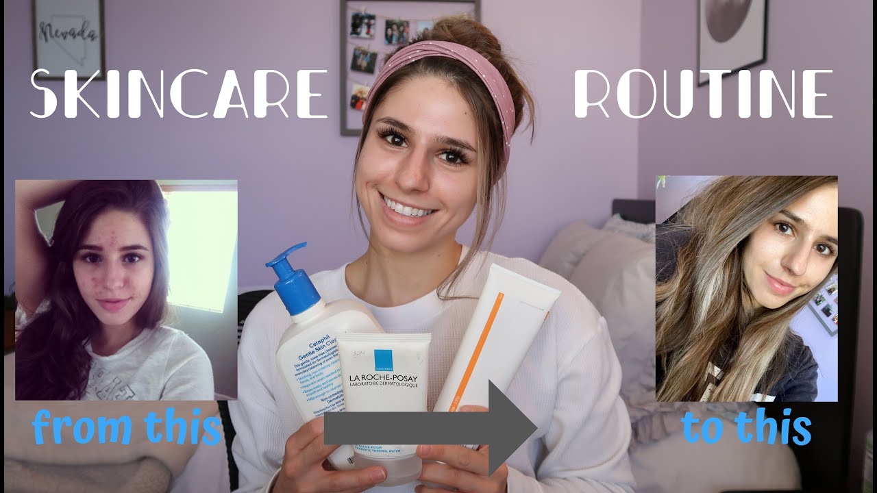My Affordable Skincare Routine | CLEAR SKIN AFTER YEARS OF ACNE!