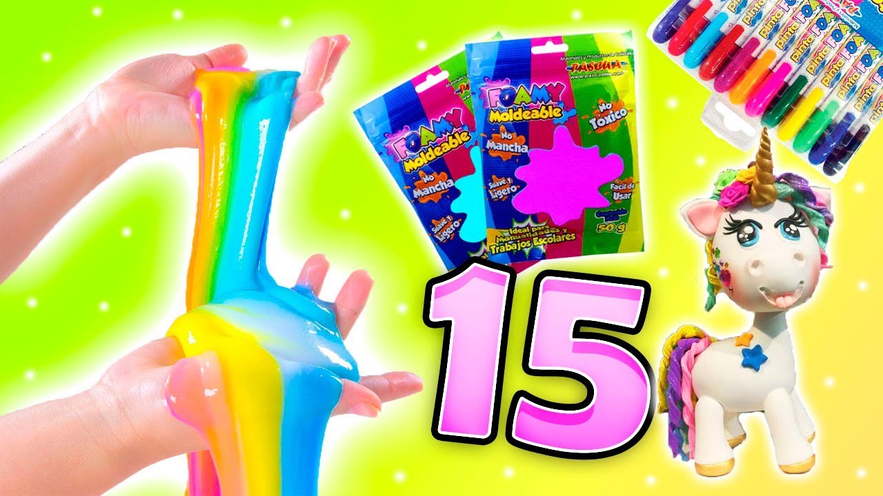 15 SECRETOS DEL FOAMY MOLDEABLE -Ingenio KD