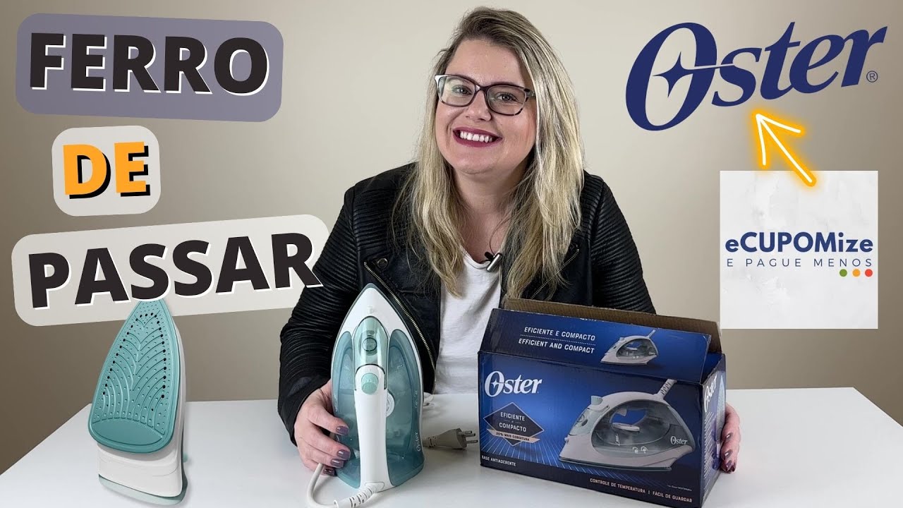 Ferro de Passar a Vapor Oster