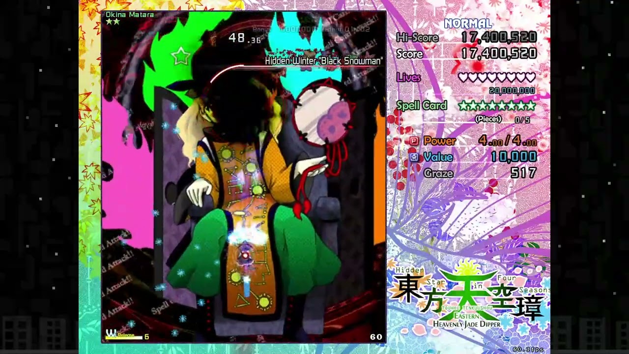 Stage 6 Okina but the stage background stays the same
