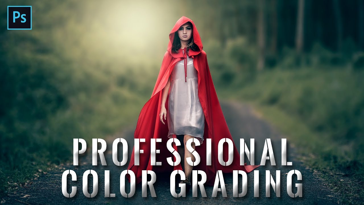 Photoshop Color Grading Effect - Cinematic Tone