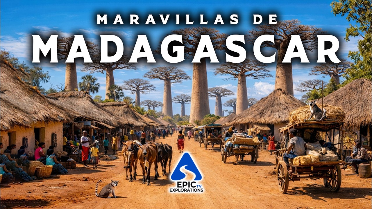 Maravillas de Madagascar | La Isla más Extraña del Mundo | 4K