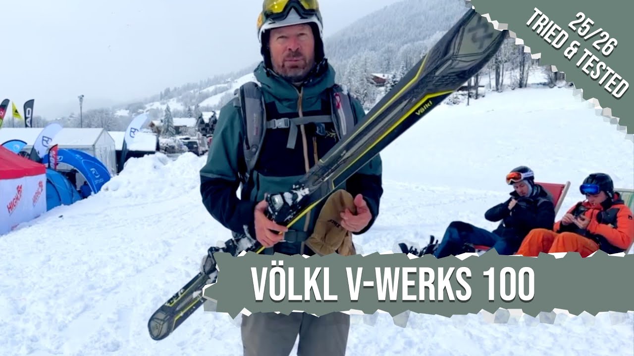 Обзор лыжных тестов Volkl V Werks 100 2026 года
