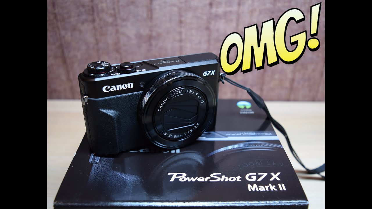 Canon G7X Mark 2 - Unboxing and Review / Распаковка и Обзор