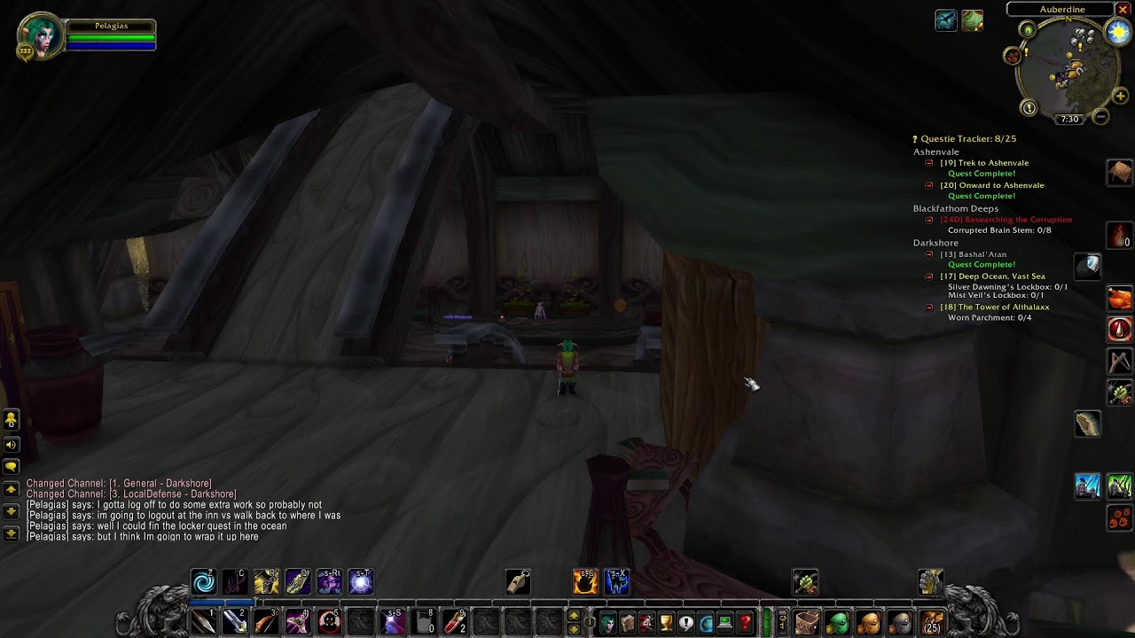 Let's Play Classic WoW: 1st timer. (Day 2 re leveling Elf on TBC)