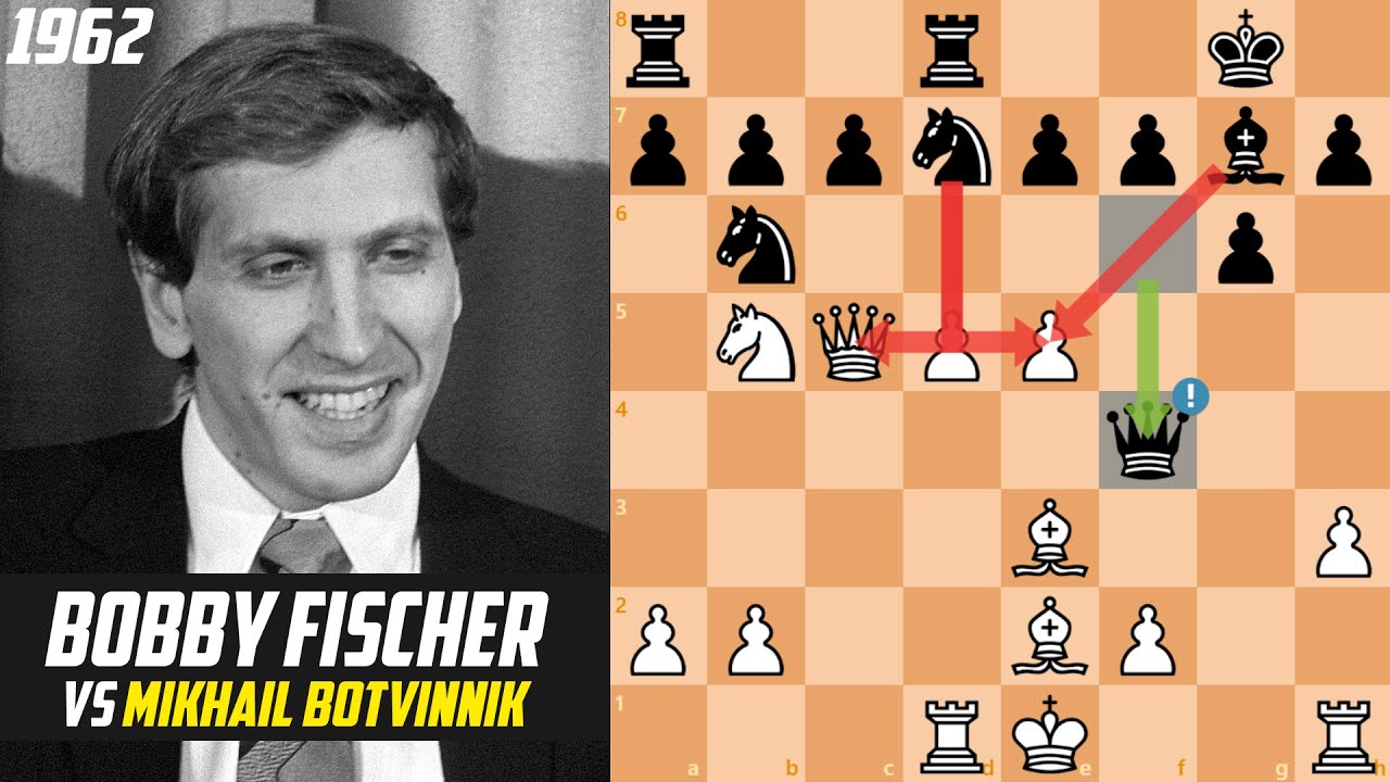 ONE OF THE MOST INTERESTING GAMES: BOBBY FISCHER VS MIKHAIL BOTVINNIK - Varna Olympiad Final-A 1962