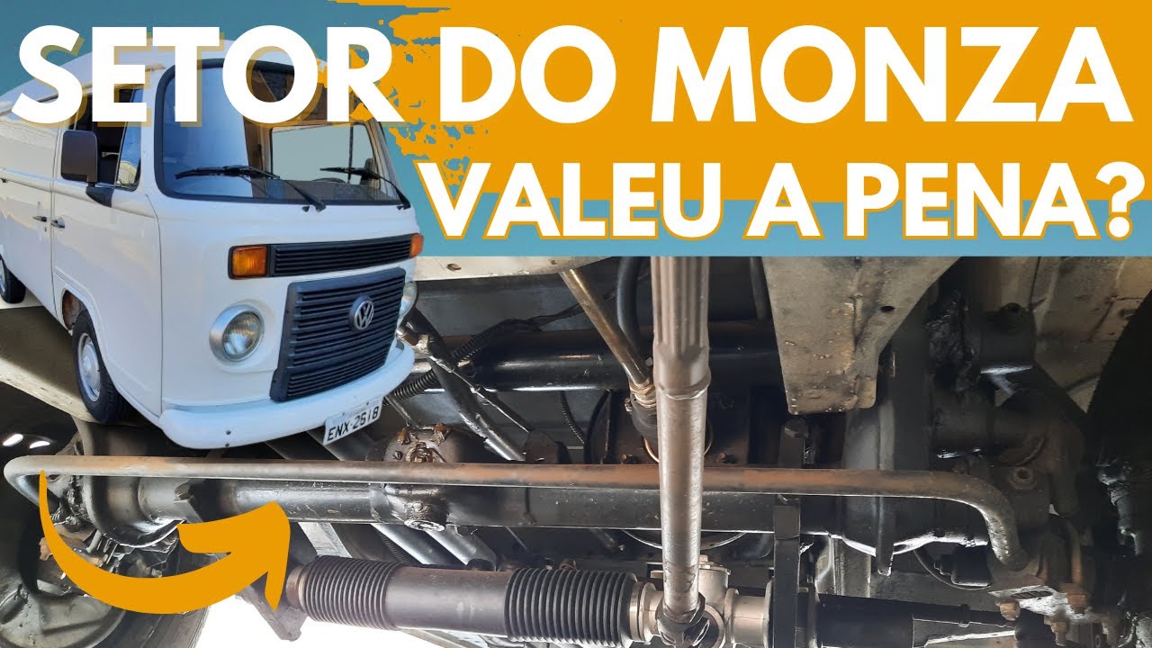 COLOCAMOS A DIREÇÃO DO MONZA NA KOMBI - Valeu a Pena?