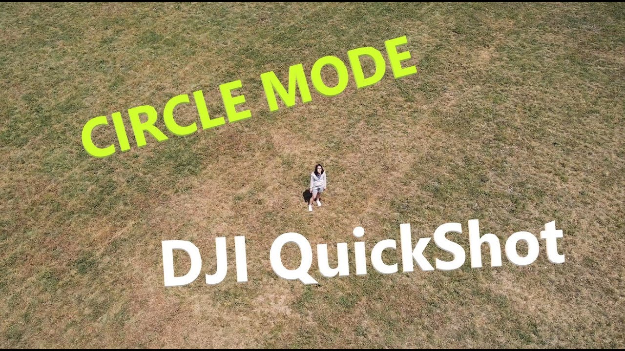 DJI QuickShot on Mavic Air 2 - Circle mode