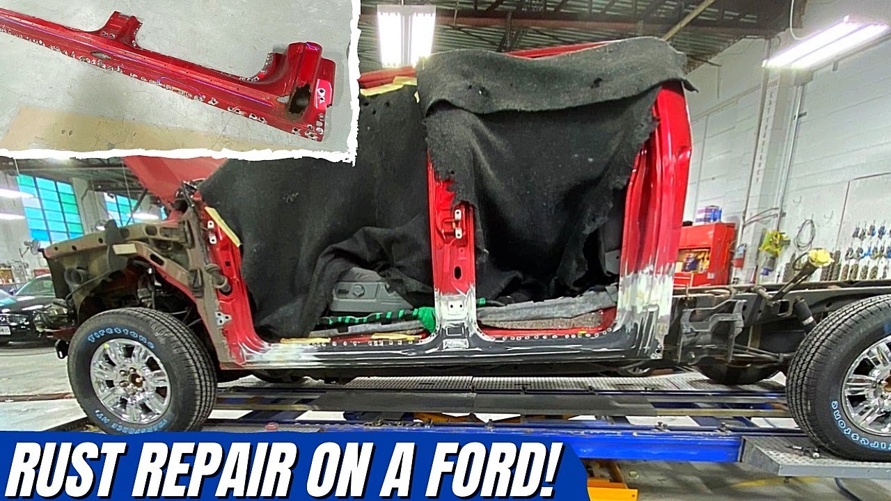 УСТРАНЕНИЕ РЖАВЧИНЫ НА АВТОМОБИЛЕ FORD!
