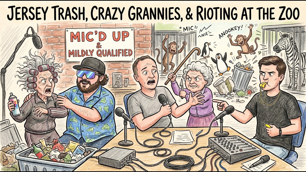 Jersey Trash, Crazy Grannies, and Rioting at the Zoo!