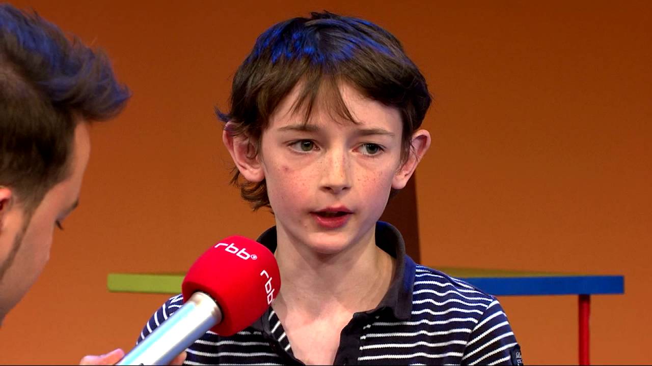 Sieger des Vorlesewettbewerbs 2015/16: Matthias Stelzle