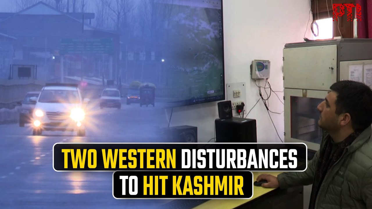 IMD predicts rain, snow as two Western disturbances approach Kashmir