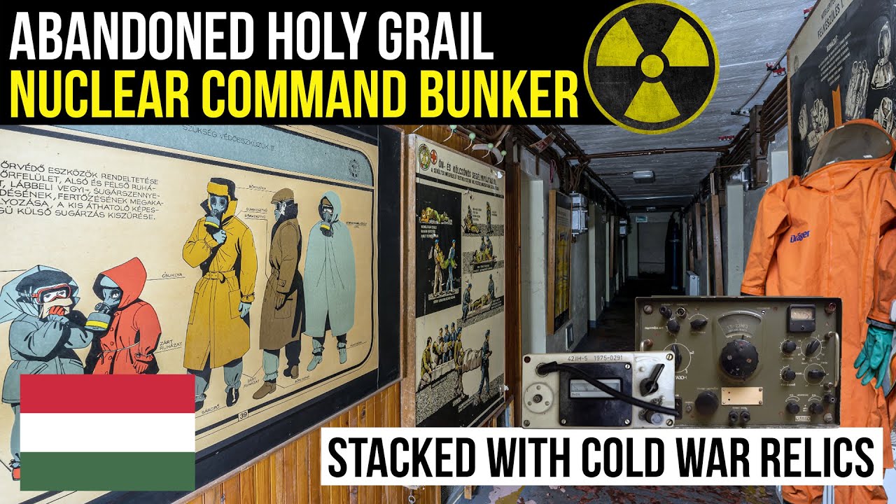Tons of Cold War equipment stacked in best preserved bunker.
