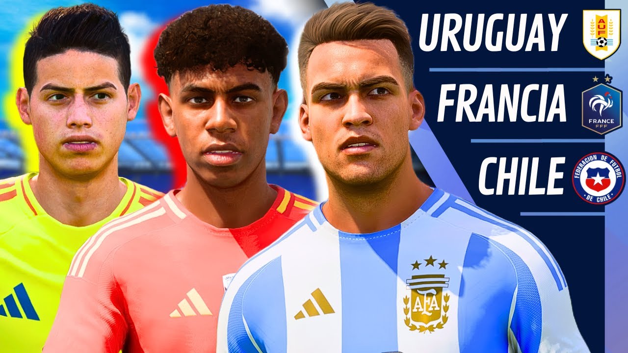 Creé una LIGA de SELECCIONES en FC 25