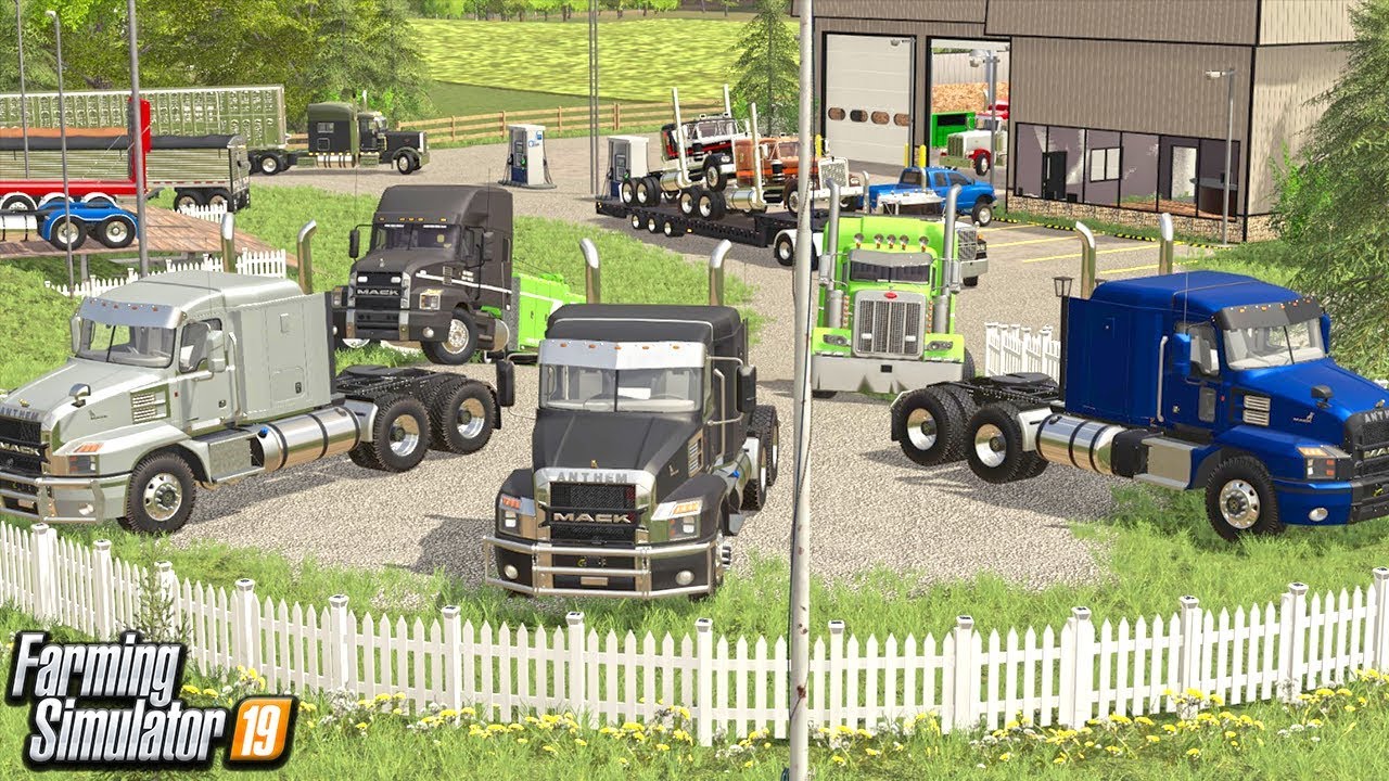 HUGE! SHIPMENT OF CUSTOM TRUCKS ($2,000,000) TO THE LOT (ROLEPLAY) FS 19
