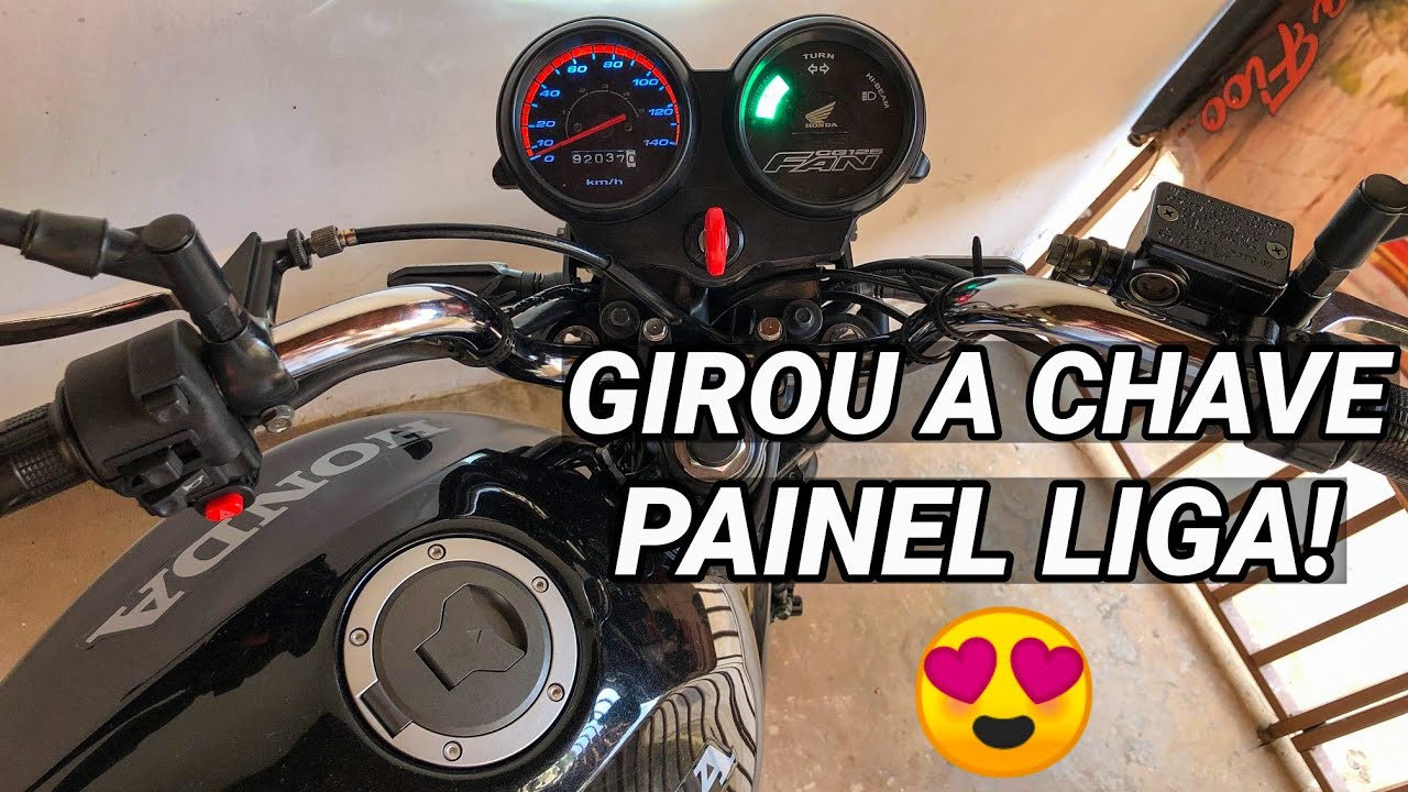 COMO FAZER PÓS CHAVE NO PAINEL DA CG 125 FAN 2008?
