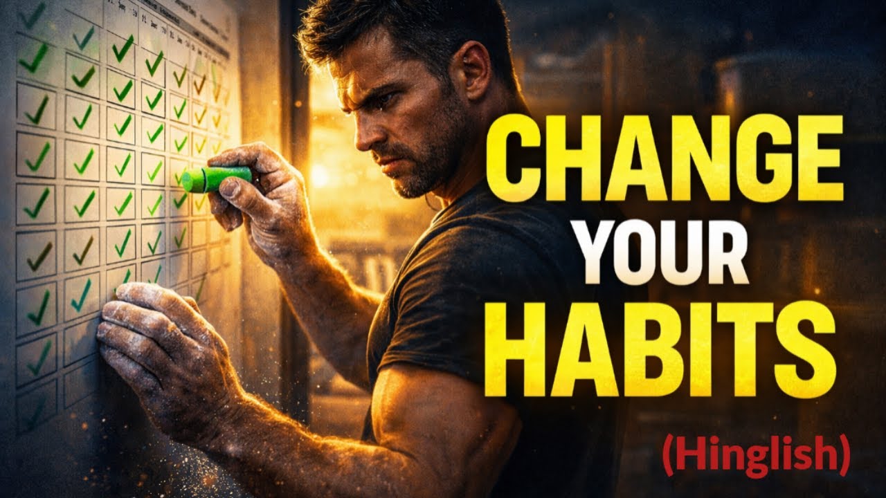 Atomic Habits Book Summary in Hinglish | 1% Better Every Day 🔥
