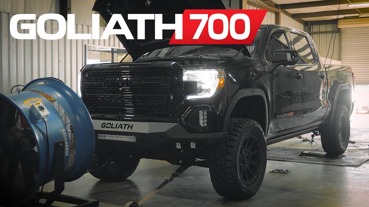Hennessey GOLIATH 700 Supercharged - Chassis Dyno Testing | 2020 GMC Sierra Denali Truck