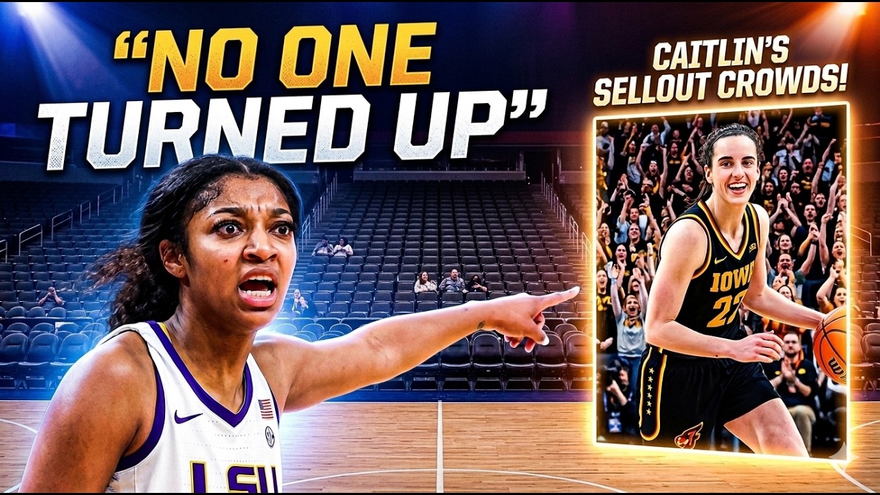 Angel Reese ERUPTS After EMPTY STANDS at Her First Game — “I’m NOT Caitlin Clark!”