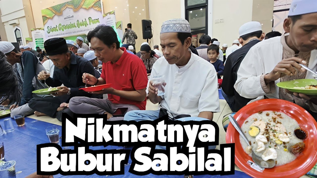 PERTAMA KALI IKUT  BUKBER DI MASJID TERBESAR KOTA BANJARMASIN