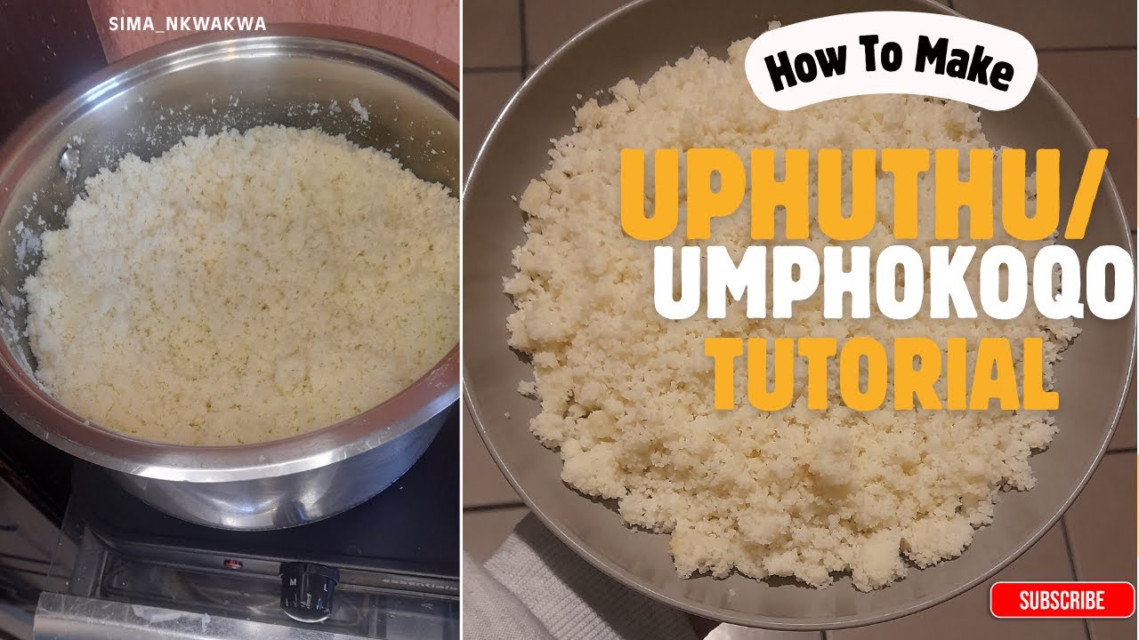 3 EASY STEPS OF COOKING SOFT & FLUFFY UPHUTHU PAP/UPHOKOQO IN 30 MIN