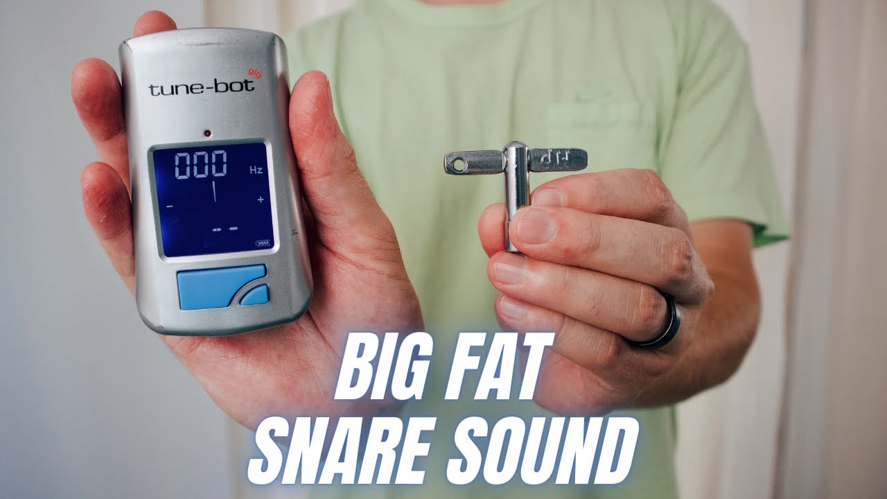 How to Get That Big Fat Snare Drum Tuning for Worship