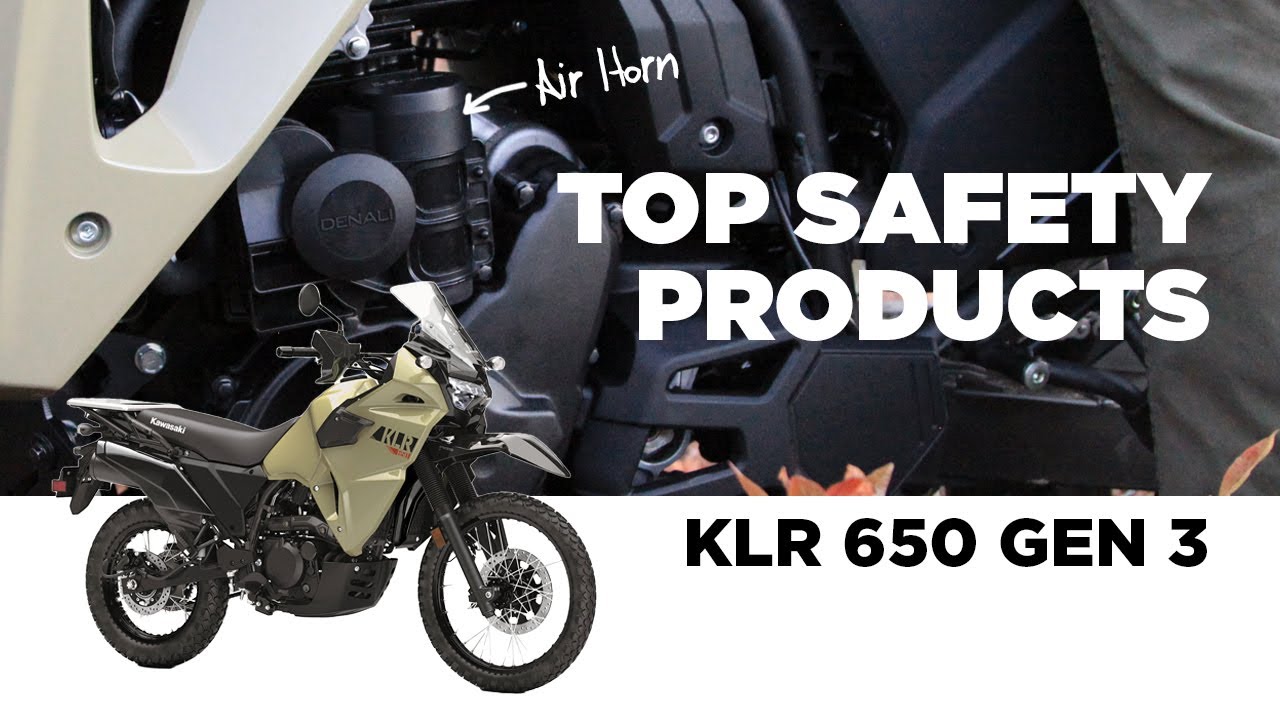 DENALI T3 Switchback Turn Signals & SoundBomb Horn Install How To -  Kawasaki KLR 650 Gen 3