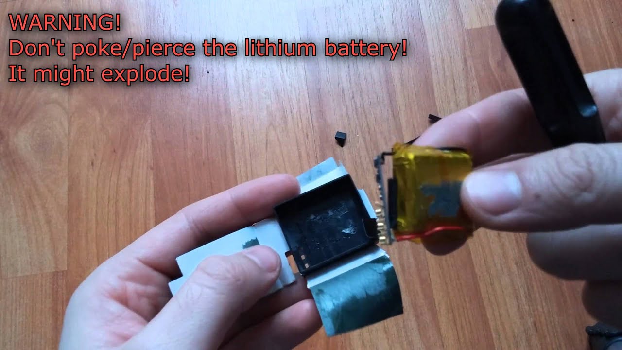 Inside a SJ4000 camera battery (900 mAh vs 600 mAh)
