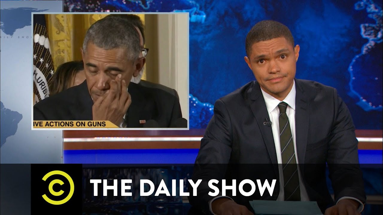 President Obama Targets Gun Violence: The Daily Show