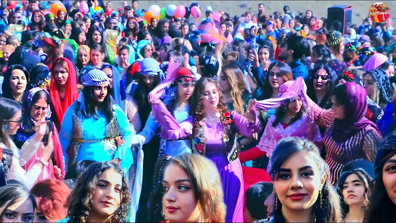 نوروز هشمیز ۱۴۰۳ باشکوه ترین و بزرگترین مراسم کوردستان Newroz Rojhalat Hashamez 2024 full halparke