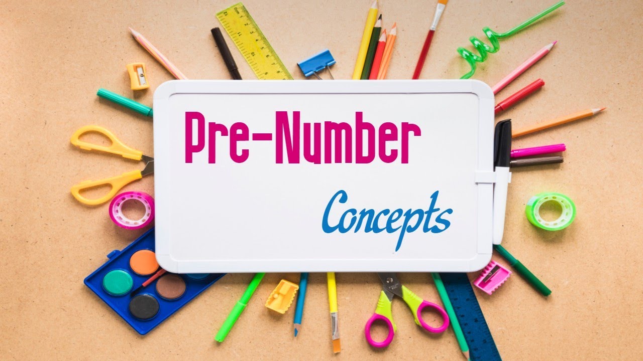 Pre-Number Concepts Class 1 - Big - Small, Tall Short, Long Short