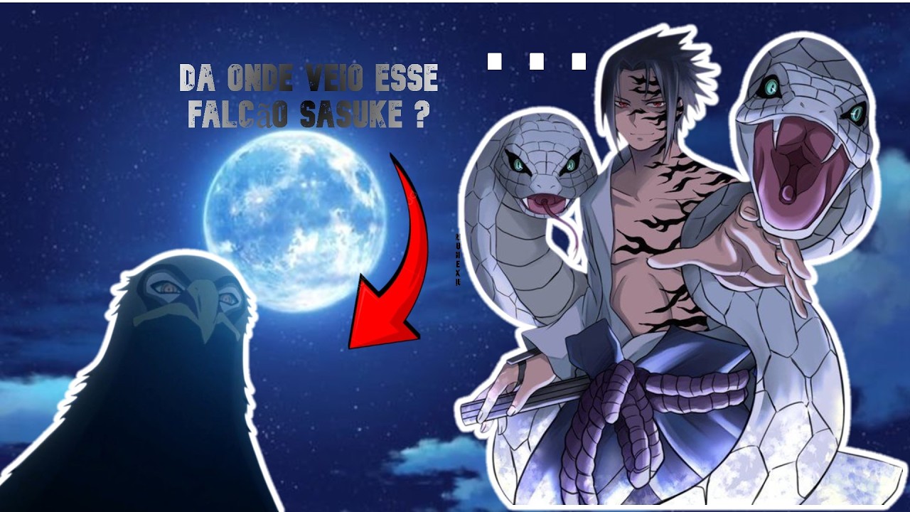 Sasuke Uchiha e o Falcão: Uma Conexão Inesperada | Naruto Shippuden