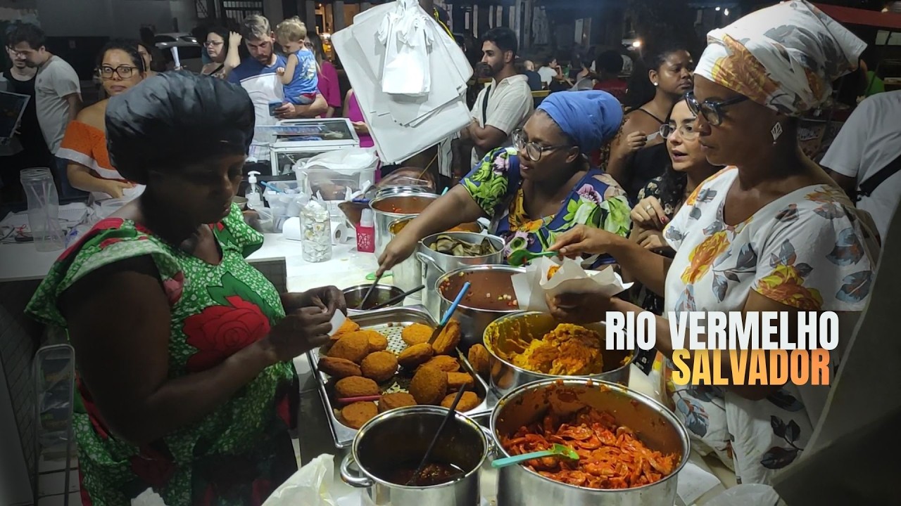 🌙 Rio Vermelho à Noite + Vila Caramuru 🍤✨ | Salvador Colorida, Boêmia e Imperdível | Sozinha 2026
