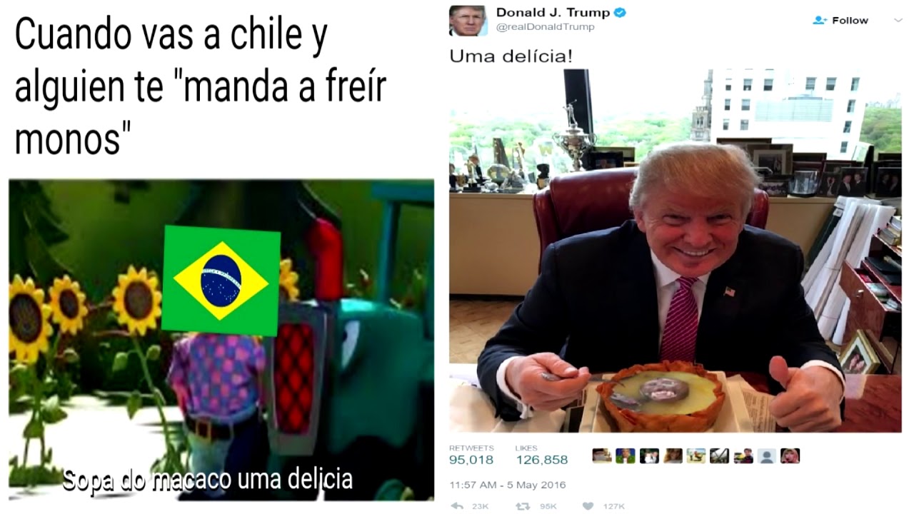 Sopa de macaco uma delicia| La historia detr&aacute;s del meme