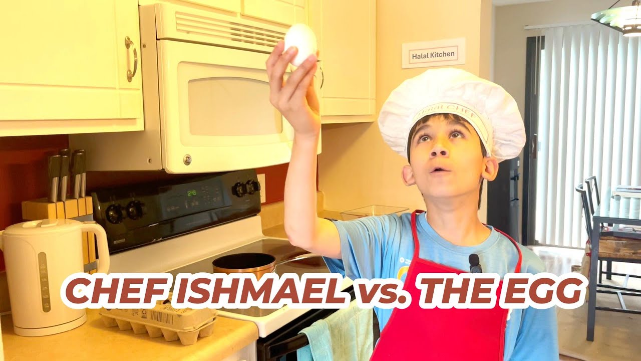 Chef Ishmael vs. The Egg 🍳 | Funny Kids Cooking Challenge!
