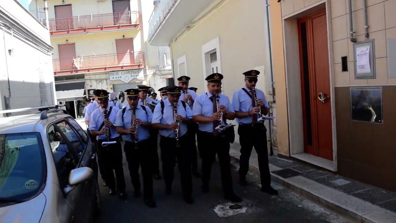 Banda di Gioia del Colle - Marcia Ginetta - Madonna degli Angeli 3/8/23 Cassano delle Murge