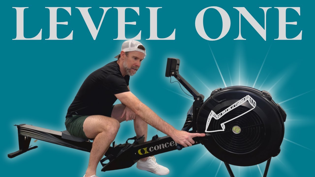 Improve Your Concept2 Rowing Machine Form Using Level 1 Resistance