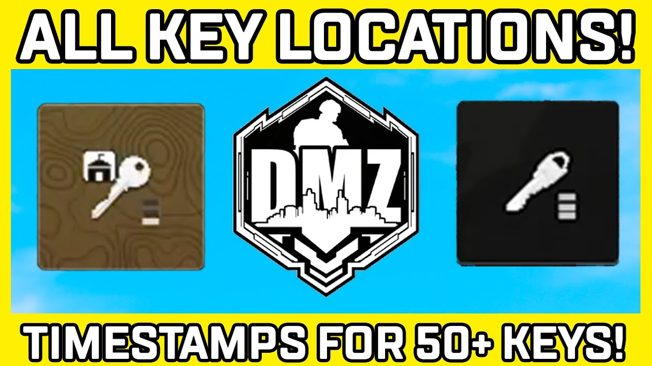All DMZ Key Locations & How To Get More Keys Quickly (Warzone 2.0 DMZ Key Location Map)