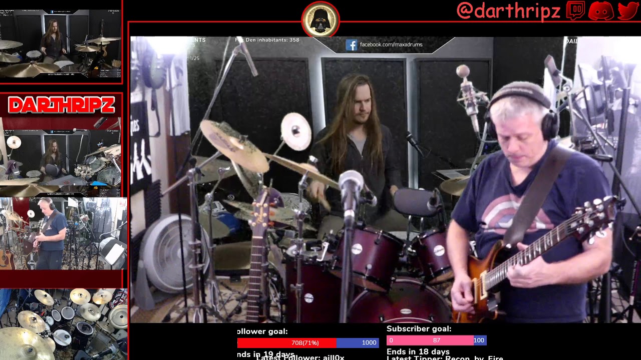 DathRipz /  Maxadrums Colab / Cover - Since I've Been Loving You