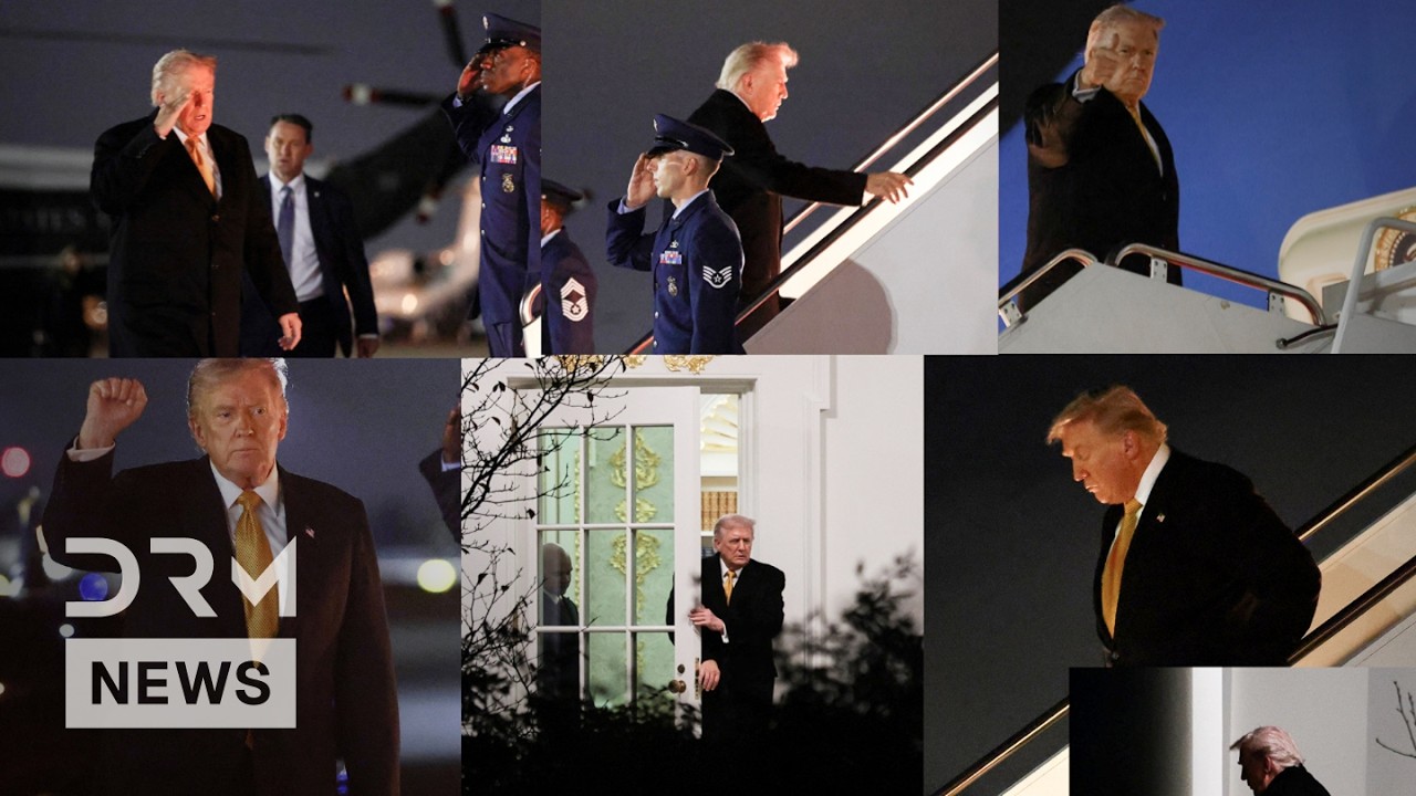 FULL DEPARTURE & ARRIVAL JOURNEY: President Donald Trump Departs Washington & Lands in Florida |AC1E