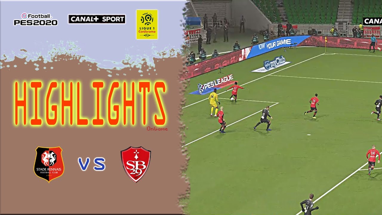 Epic Moments: Rennes VS Brest | Ligue 1 | 1/11/20 | Highlights #fypシ゚